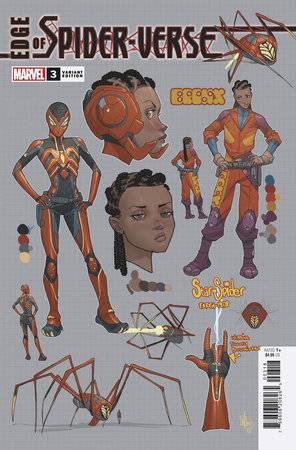 EDGE OF SPIDER-VERSE VOL 4 (2024) #3 10 COPY INCV PETE WOODS DESIGN VAR - Kings Comics