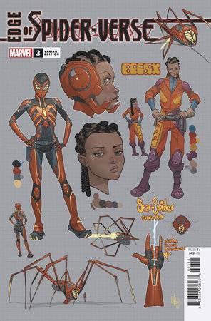 EDGE OF SPIDER-VERSE VOL 4 (2024) #3 10 COPY INCV PETE WOODS DESIGN VAR