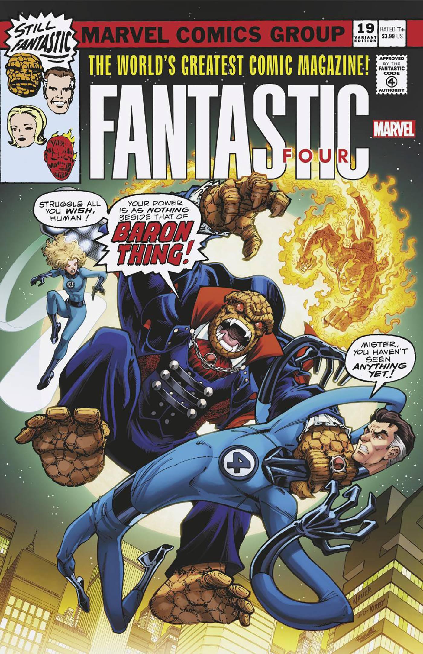 FANTASTIC FOUR VOL 7 (2022) #19 TODD NAUCK VAMPIRE VAR - Kings Comics