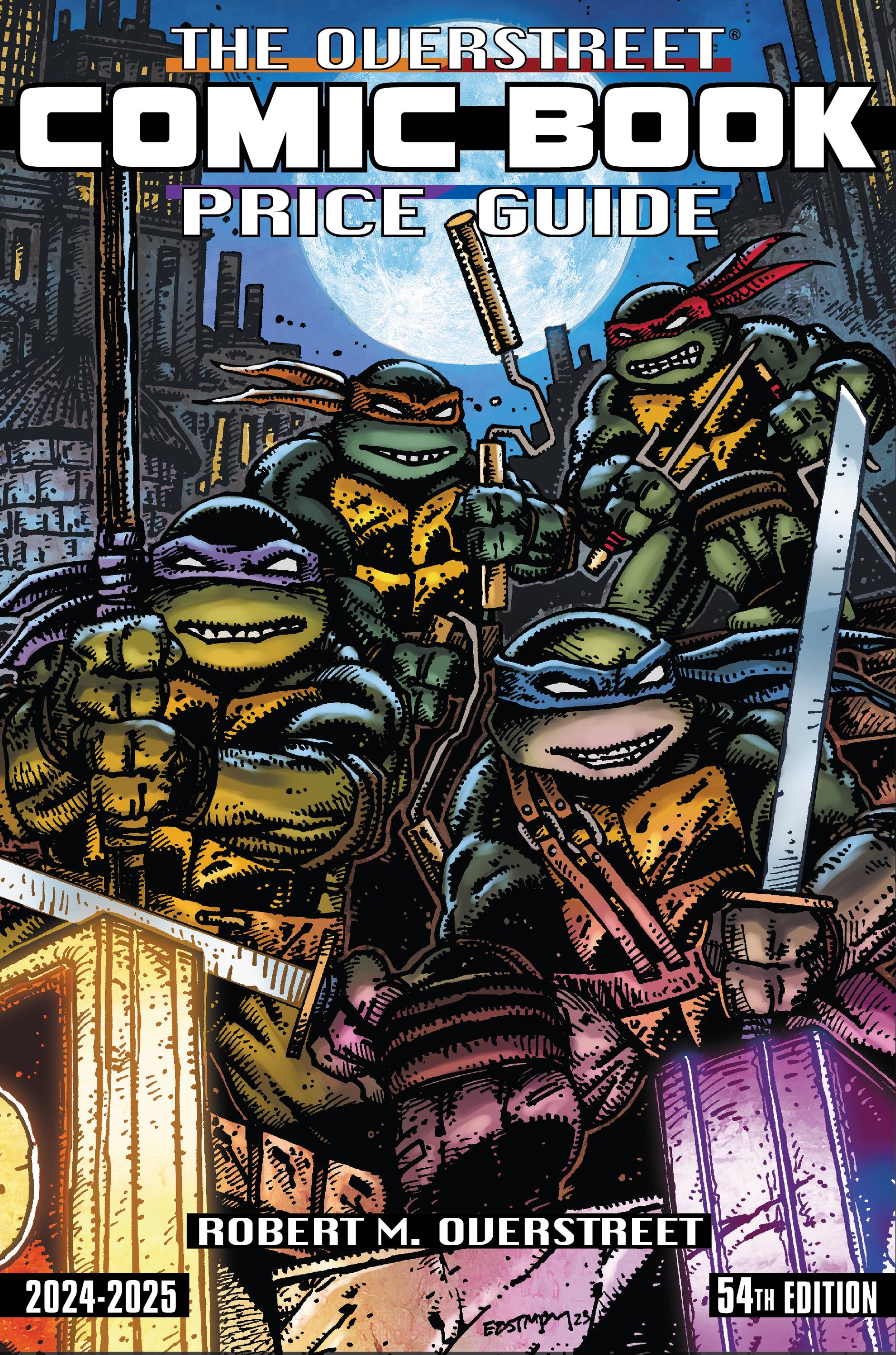 OVERSTREET COMIC BOOK PRICE GUIDE HC VOL 54 TMNT