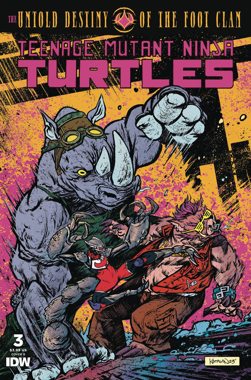 TMNT UNTOLD DESTINY OF FOOT CLAN (2024) #3 CVR B CATALAN