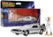 BTTF DELOREAN & DOC BROWN FIGURE 1/36 SCALE DIECAST