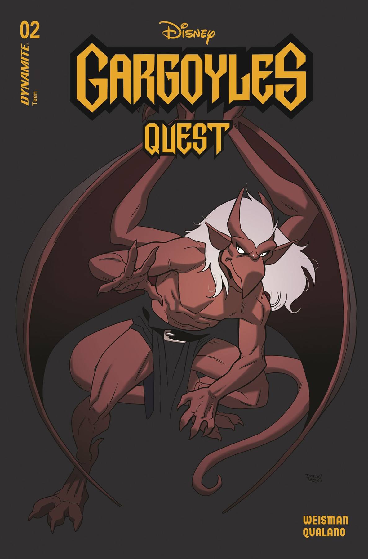 GARGOYLES QUEST (2024) #4 CVR C MOSS COLOR BLEED