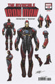 INVINCIBLE IRON MAN VOL 4 (2022) #18 10 COPY INCV PEPE LARRAZ DESIGN VAR