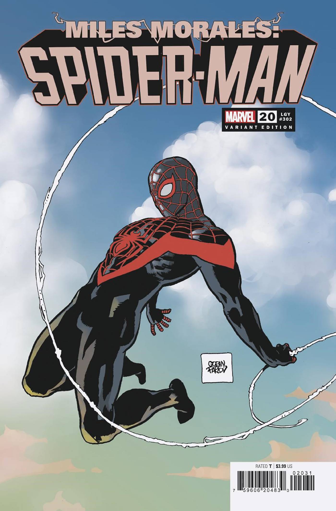 MILES MORALES SPIDER-MAN VOL 2 (2022) #20 GORAN PARLOV VAR