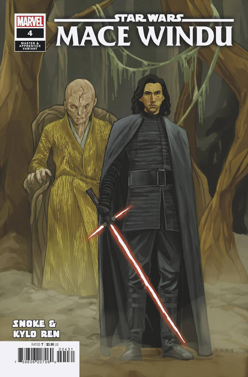STAR WARS MACE WINDU (2024) #4 PHIL NOTO MASTER APPRENTICE VAR