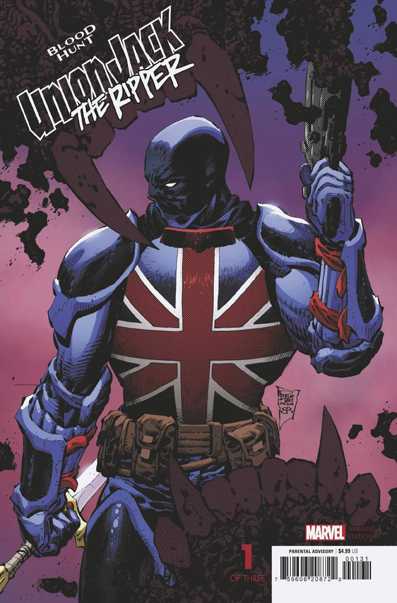 UNION JACK RIPPER BLOOD HUNT (2024) #1 PHILIP TAN VAR