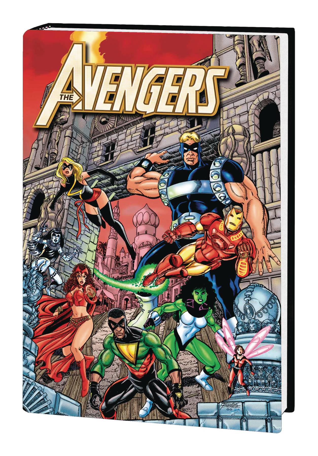 AVENGERS BUSIEK PEREZ OMNIBUS HC VOL 02 PEREZ NEW PTG DM VAR