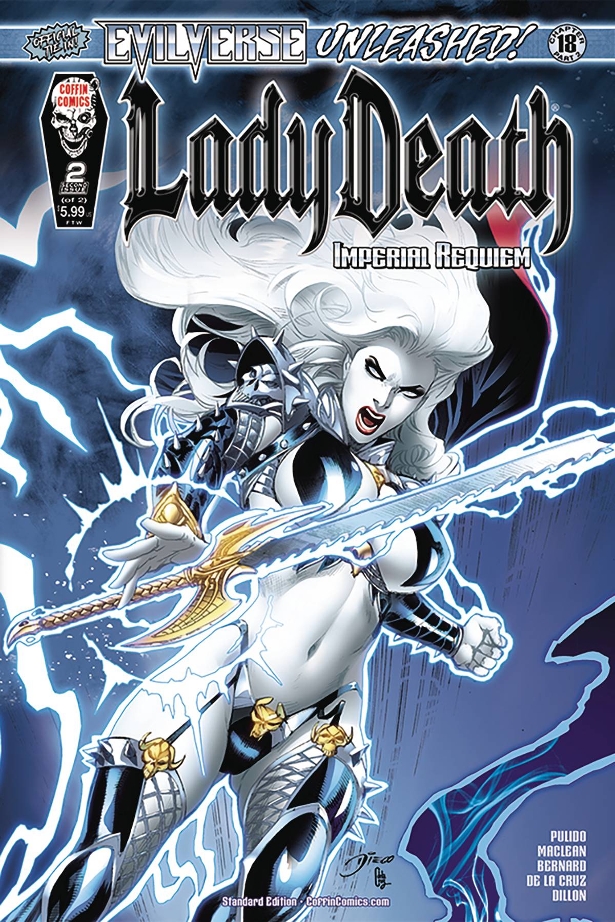 LADY DEATH IMPERIAL REQUIEM (2024) #2 CVR A BERNARD STANDARD