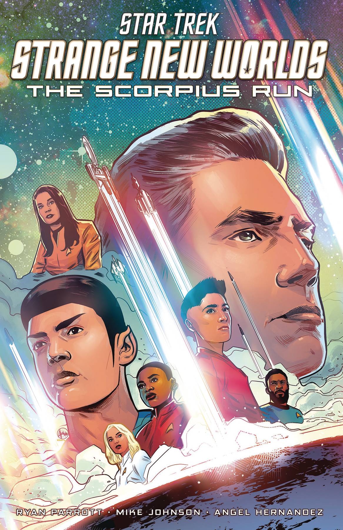 STAR TREK STRANGE NEW WORLDS SCORPIUS RUN TP - DAMAGED IN TRANSIT SEE NOTES