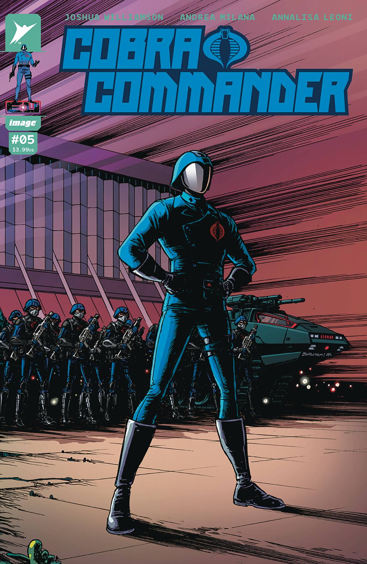 COBRA COMMANDER (2024) #5 CVR C 10 COPY INCV BURNHAM & REBER