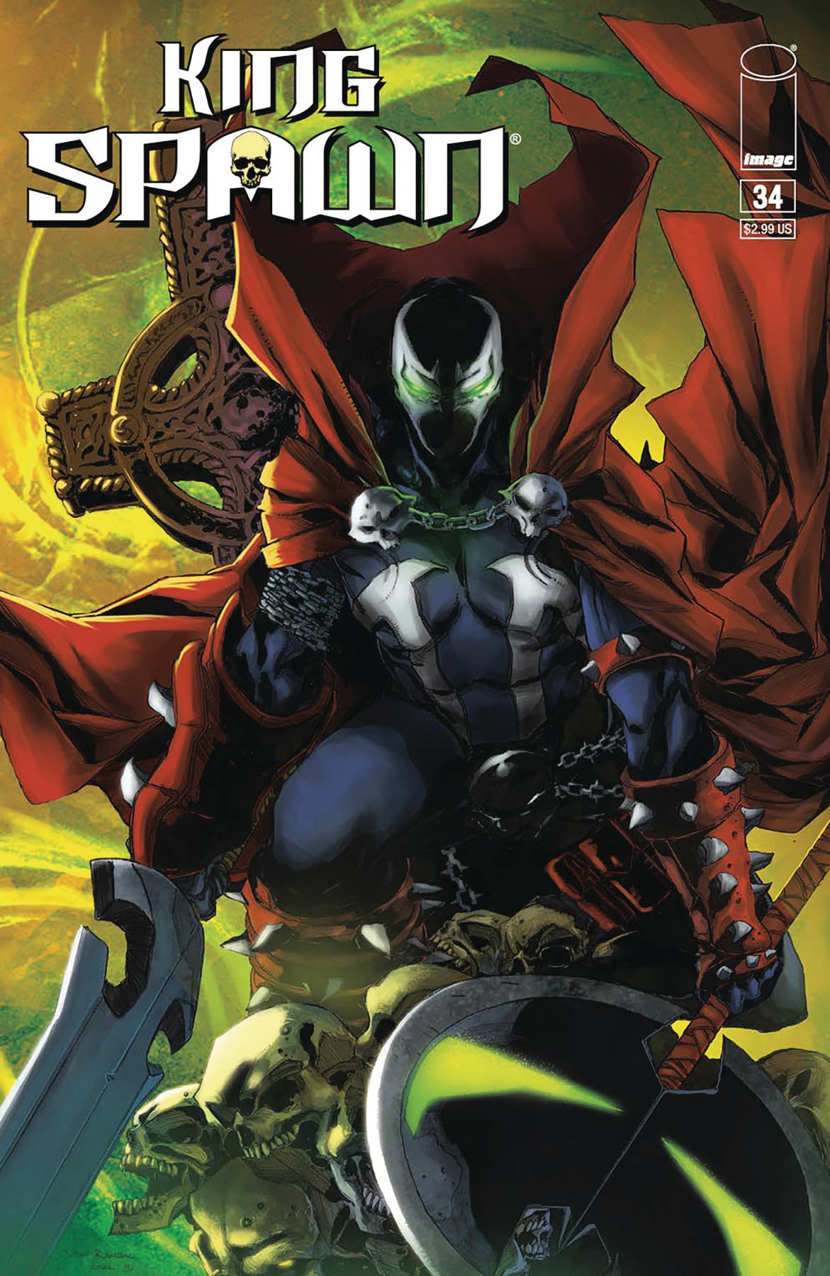 KING SPAWN (2021) #34 CVR B RANDAL