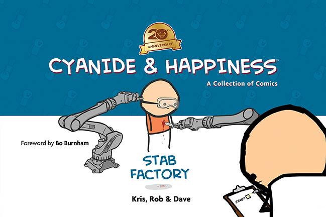 CYANIDE & HAPPINESS STAB FACTORY HC 20TH ANNIVERSARY EDITION