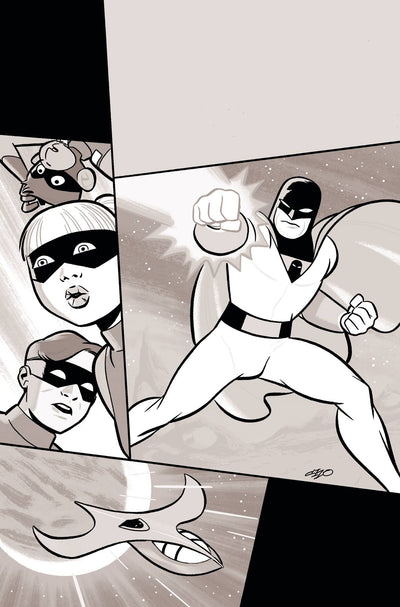 SPACE GHOST VOL 4 (2024) #1 CVR P 30 COPY INCV CHO LINE ART VIRGIN VAR