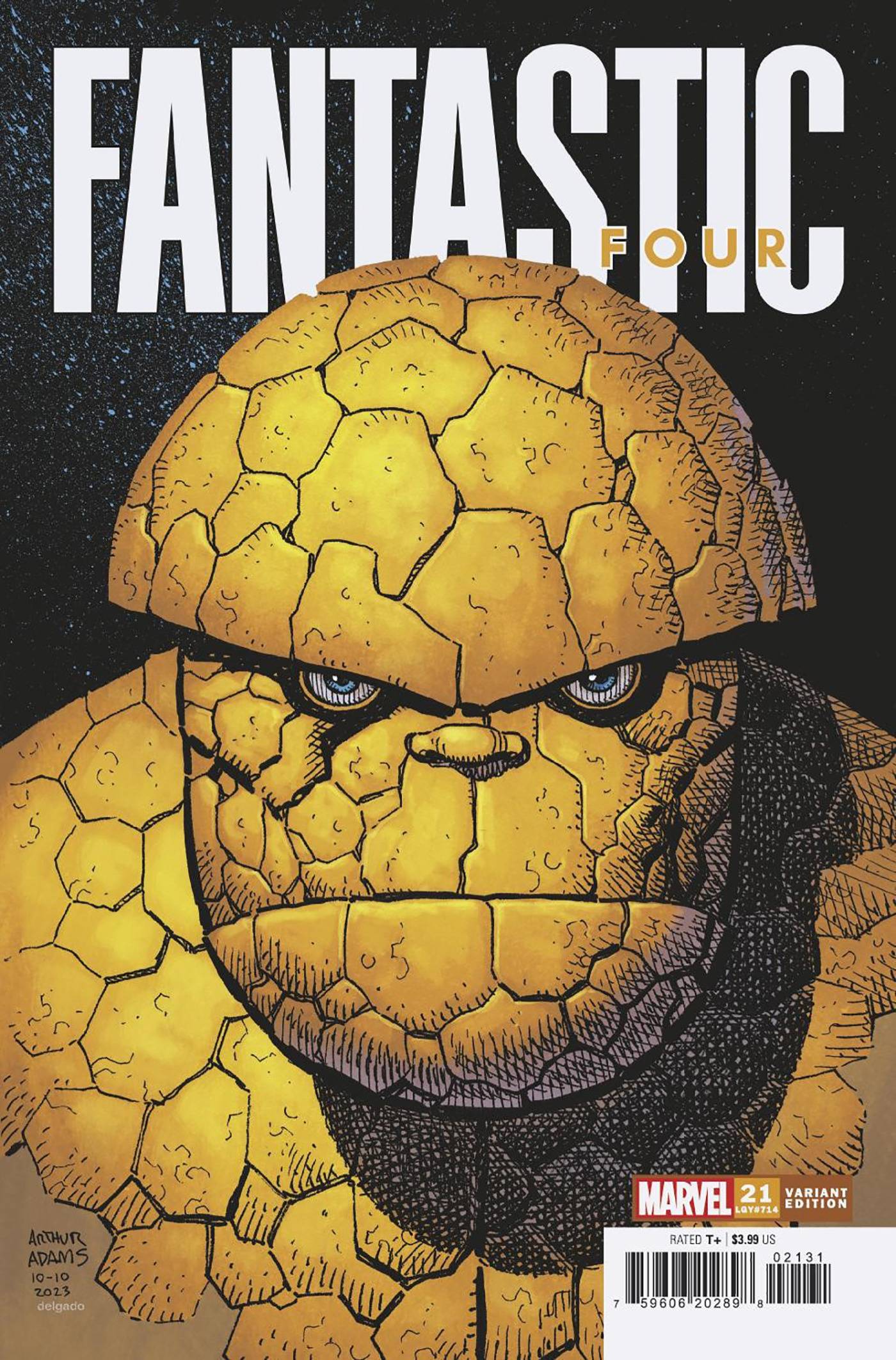 FANTASTIC FOUR VOL 7 (2022) #21 ARTHUR ADAMS VAR