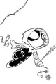 SPIDER-GWEN GHOST SPIDER VOL 2 (2024) #3 50 COPY INCV YOUNG BW VIR