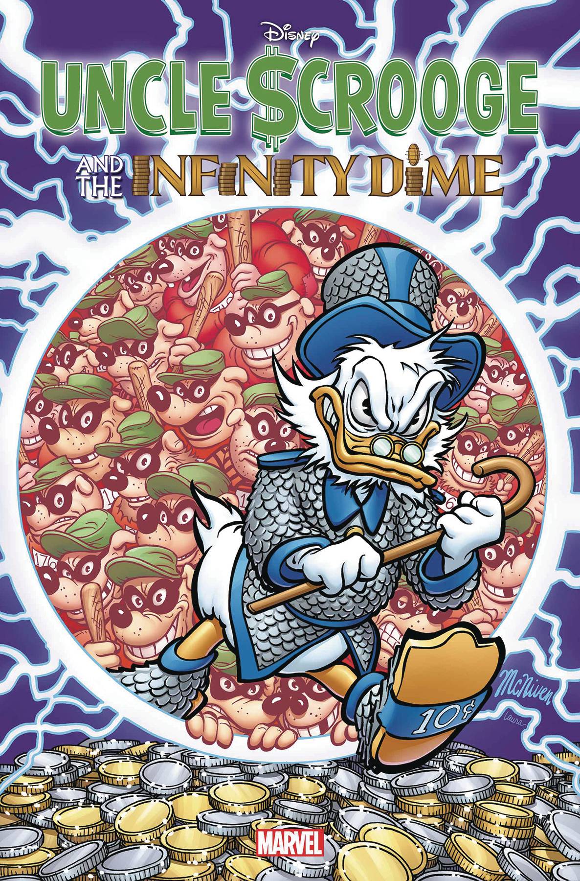 UNCLE SCROOGE AND THE INFINITY DIME (2024) #1 (ONE SHOT) CVR I STEVE MCNIVEN FOIL VAR