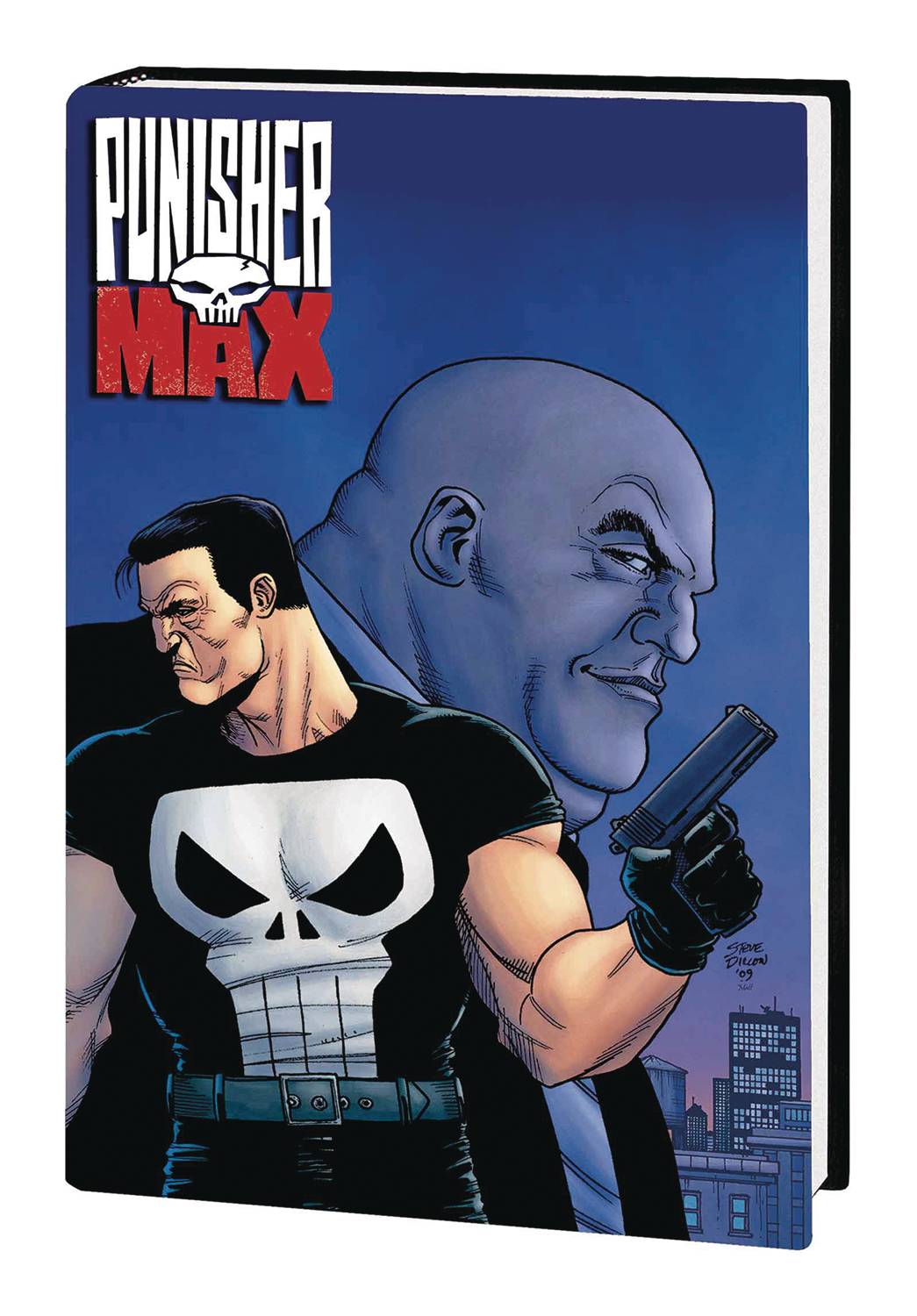 PUNISHER MAX BY AARON DILLON OMNIBUS HC DM VAR STEVE DILLON (NEW PTG)