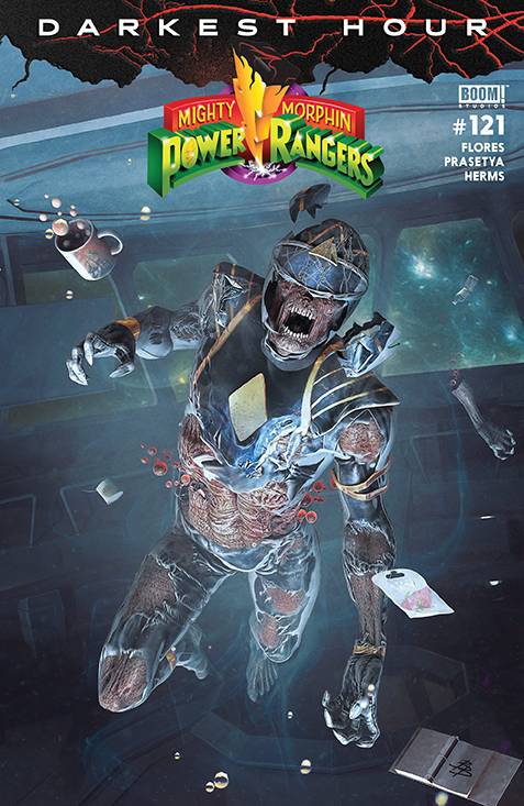 MIGHTY MORPHIN POWER RANGERS (2022) #121 CVR B DARK GRID BARENDS