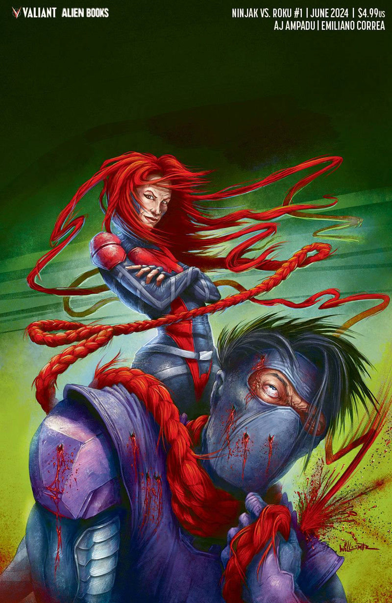 NINJAK VS ROKU (2024) #1 CVR D WILLSMER VIRGIN