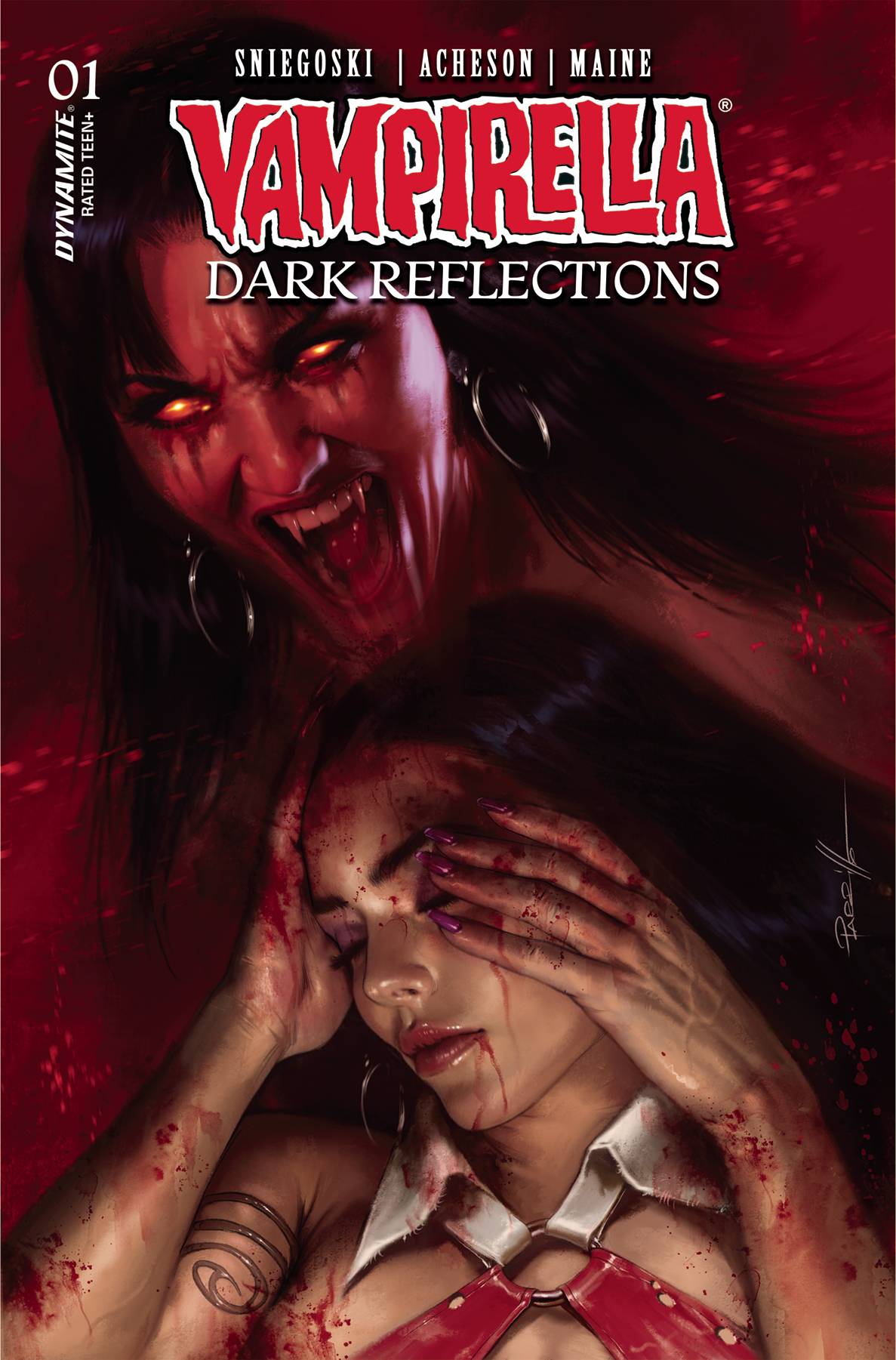 VAMPIRELLA DARK REFLECTIONS (2024) #1 CVR F PARRILLO FOIL VAR