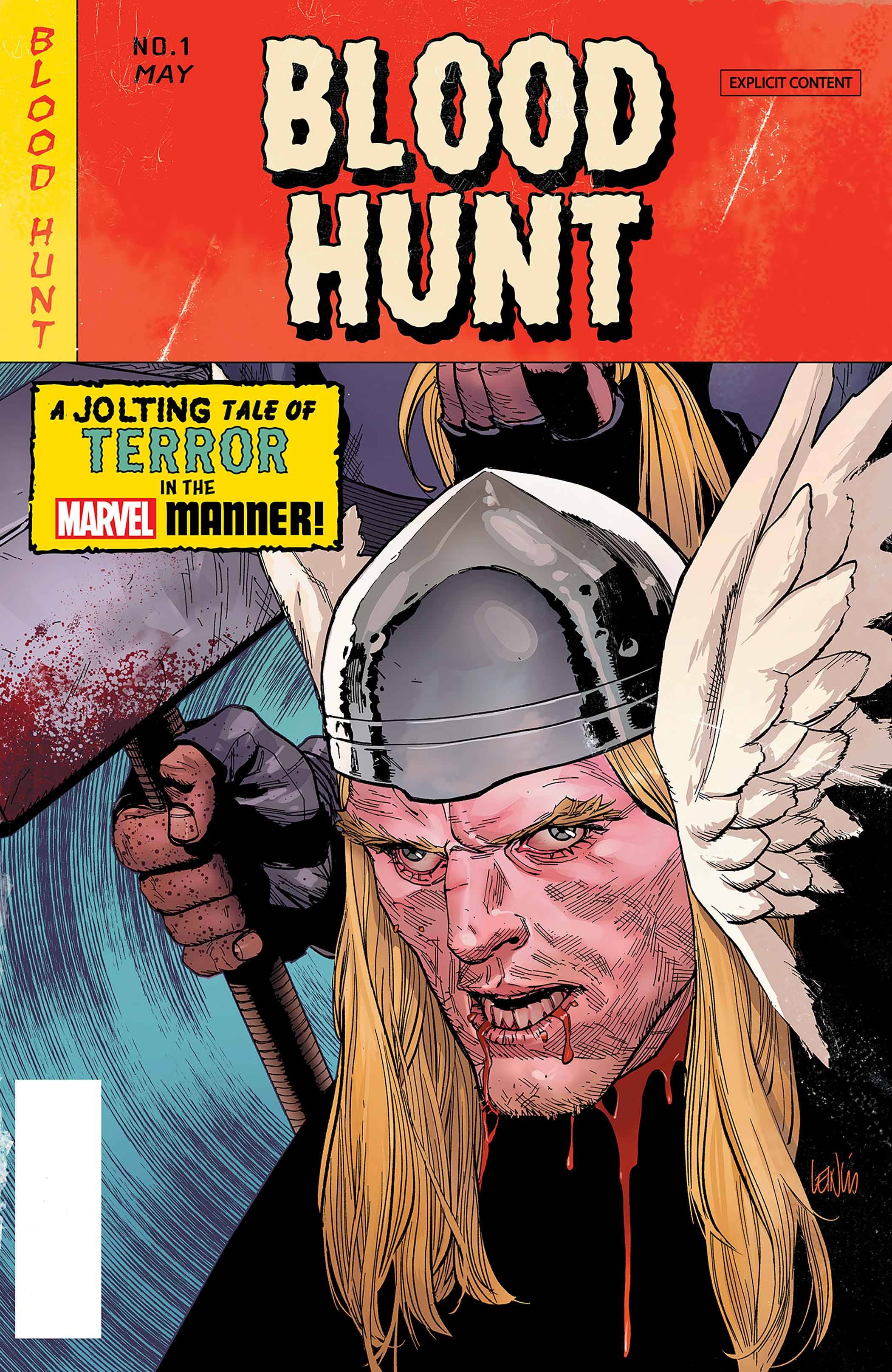 BLOOD HUNT RED BAND (2024) #1 25 COPY LEINIL YU BLOODY HOMAGE VAR