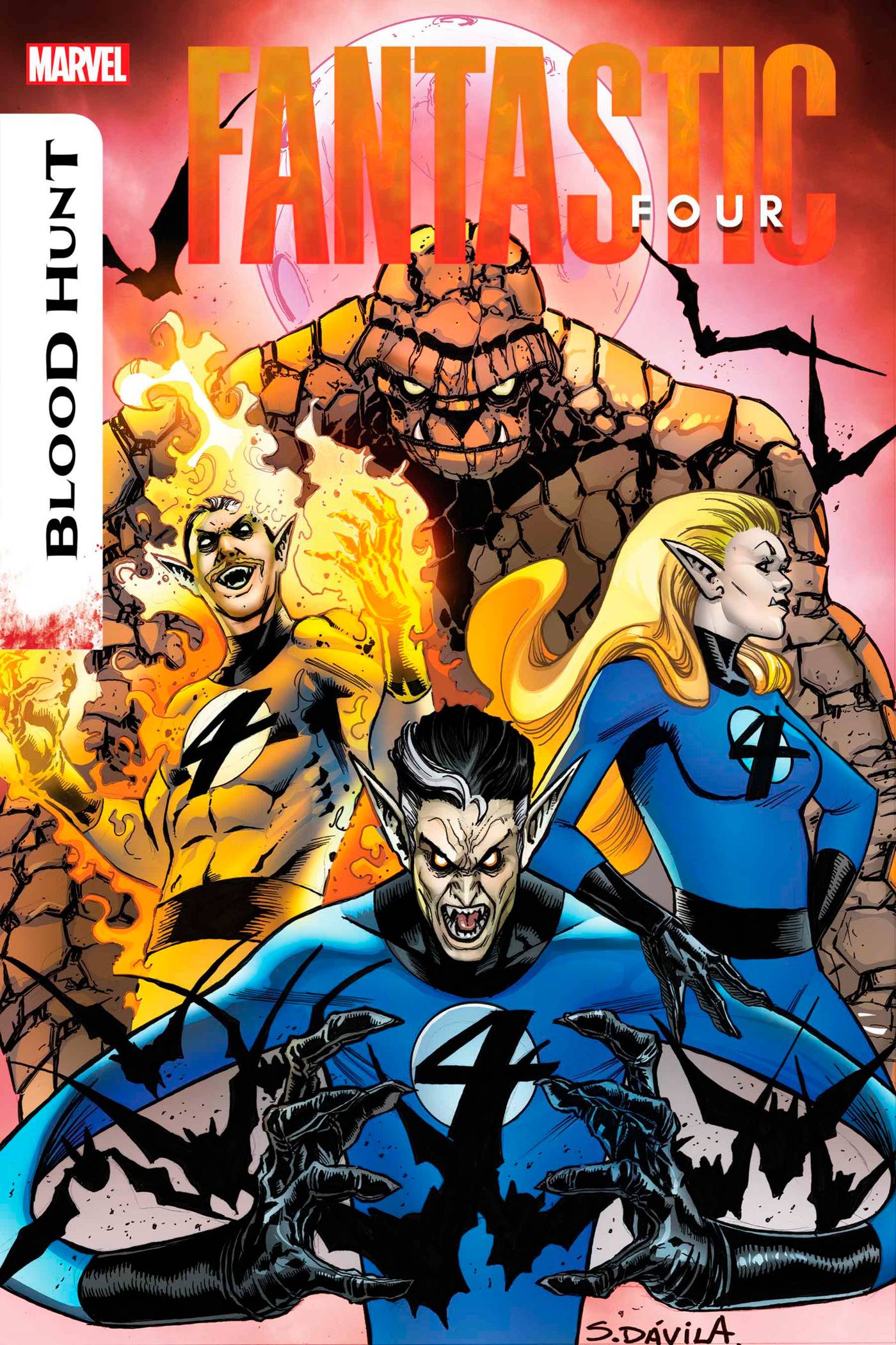 FANTASTIC FOUR VOL 7 (2022) #22 SERGIO DAVILA VAR