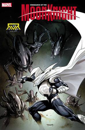 VENGEANCE OF THE MOON KNIGHT VOL 2 (2024) #7 SEGOVIA MARVEL VS ALIEN VAR