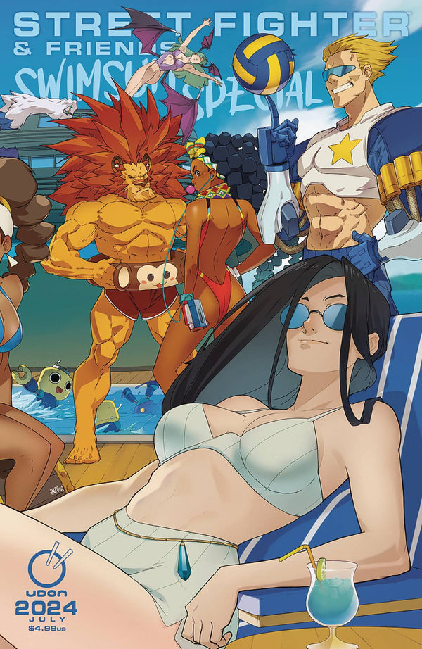 2024 STREET FIGHTER & FRIENDS SWIMSUIT SPECIAL (2024) #1 (ONE SHOT) CVR D 5 COPY INC VAR