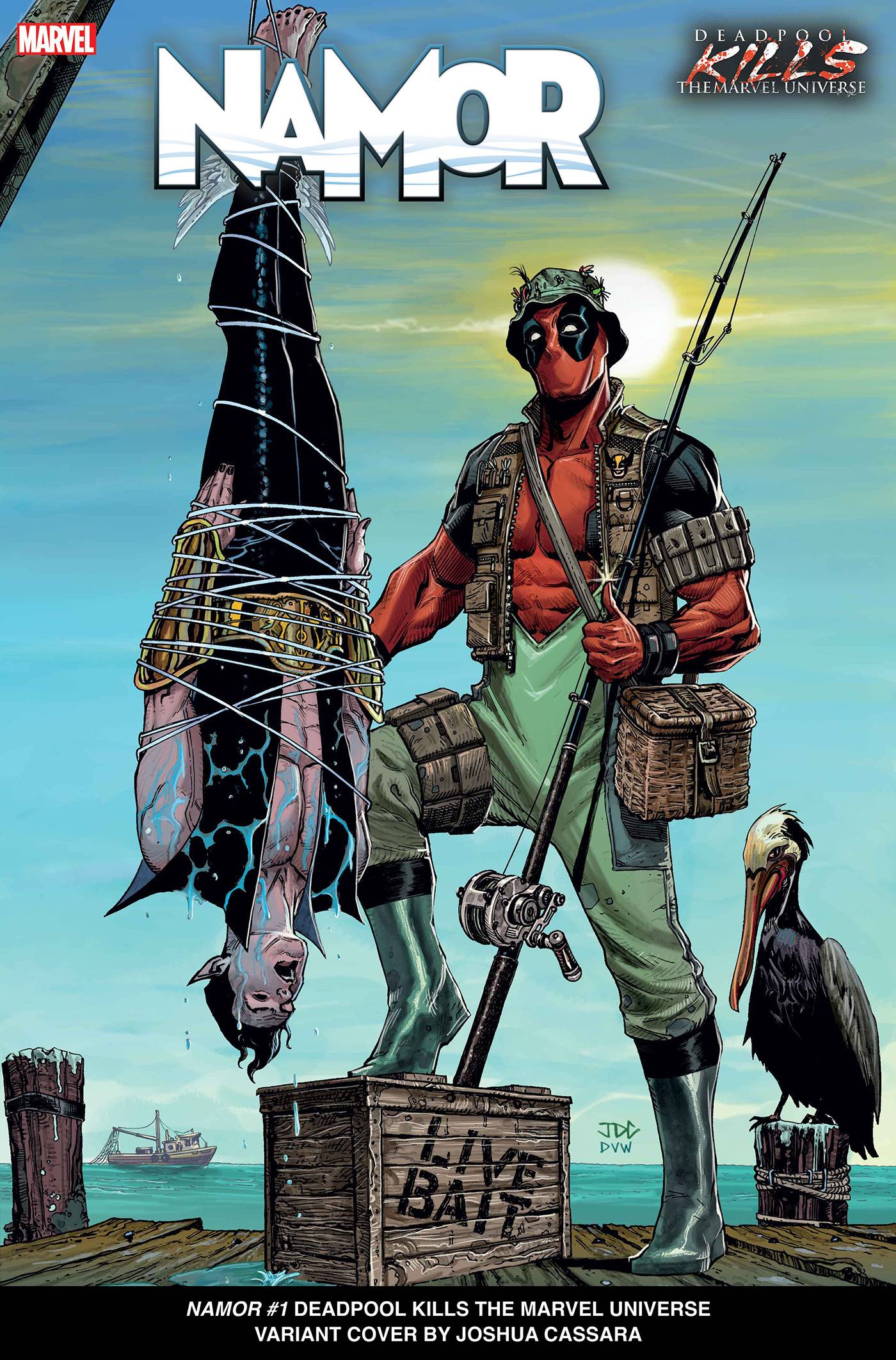 Alexander Cassara NAMOR VOL 2 (2024) #1 CASSARA DEADPOOL KILLS THE MARVEL UNIVERSE VAR ...