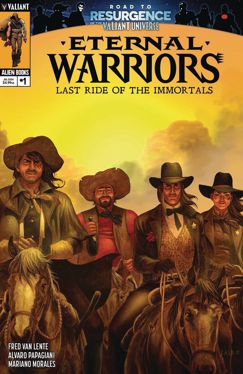 ETERNAL WARRIORS LAST RIDE OF THE IMMORTALS (2024) #1 CVR A BALDO