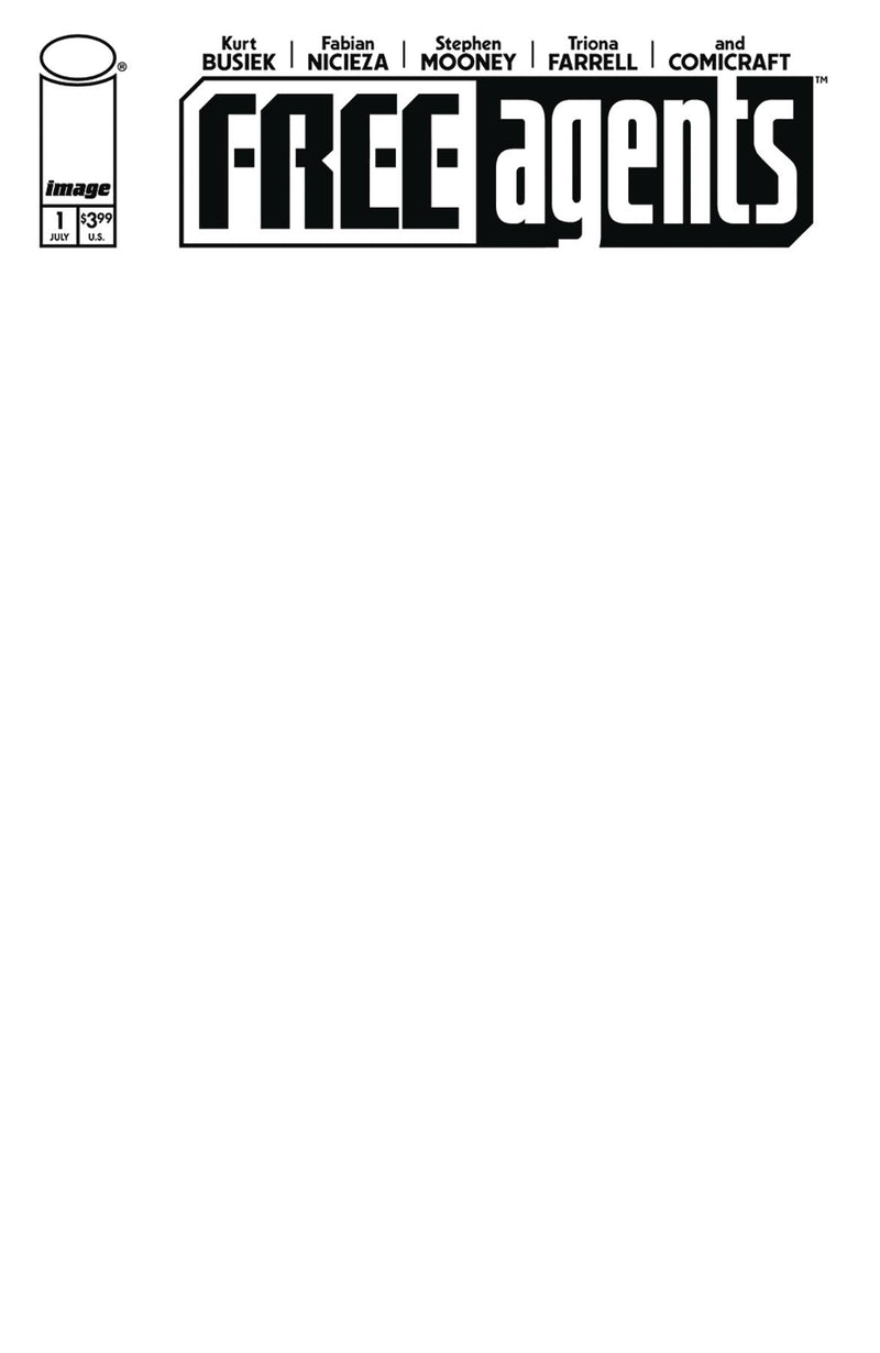 FREE AGENTS (2024) #1 CVR C BLANK SKETCH VAR