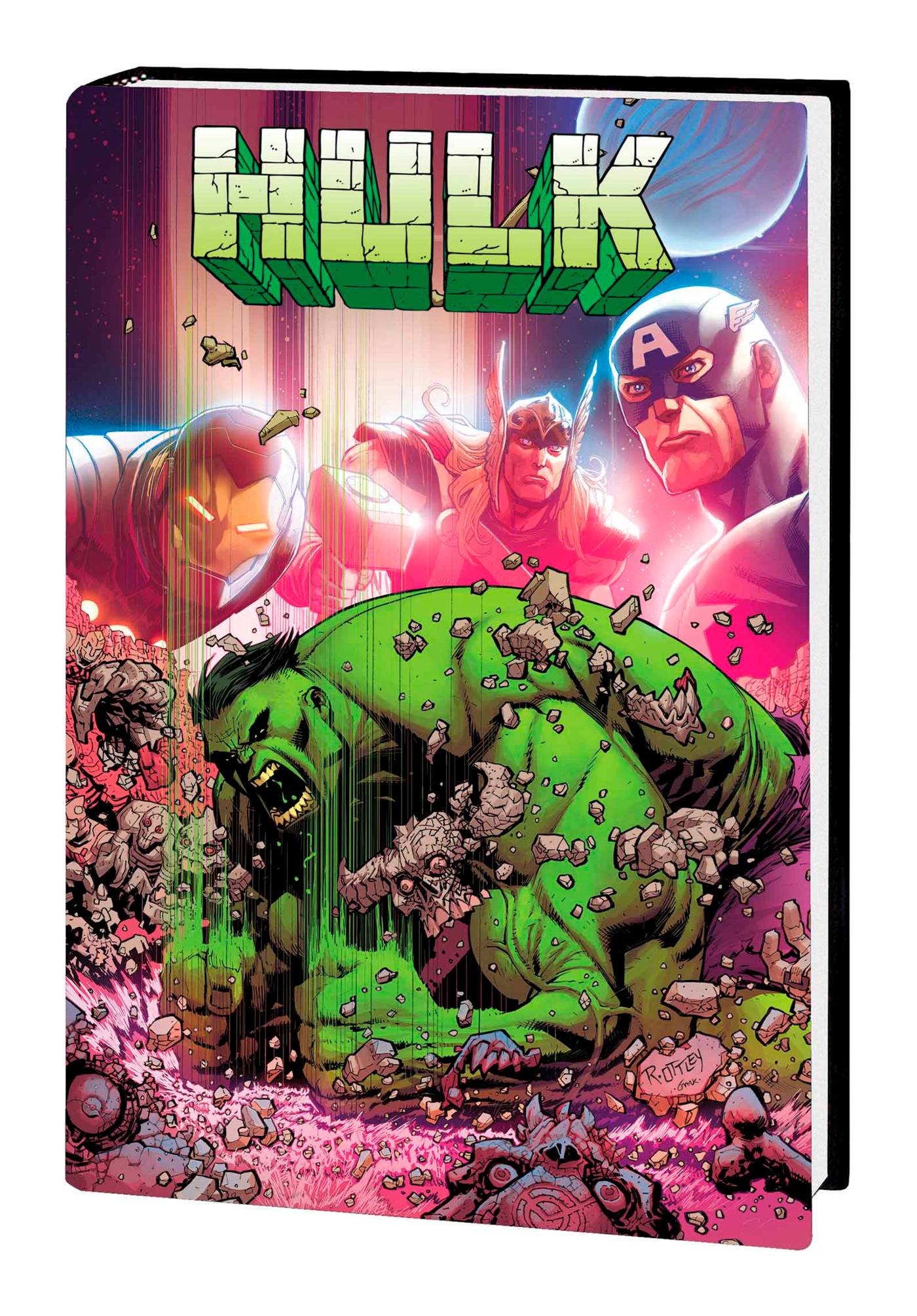 HULK BY CATES AND OTTLEY OMNIBUS HC DM VAR