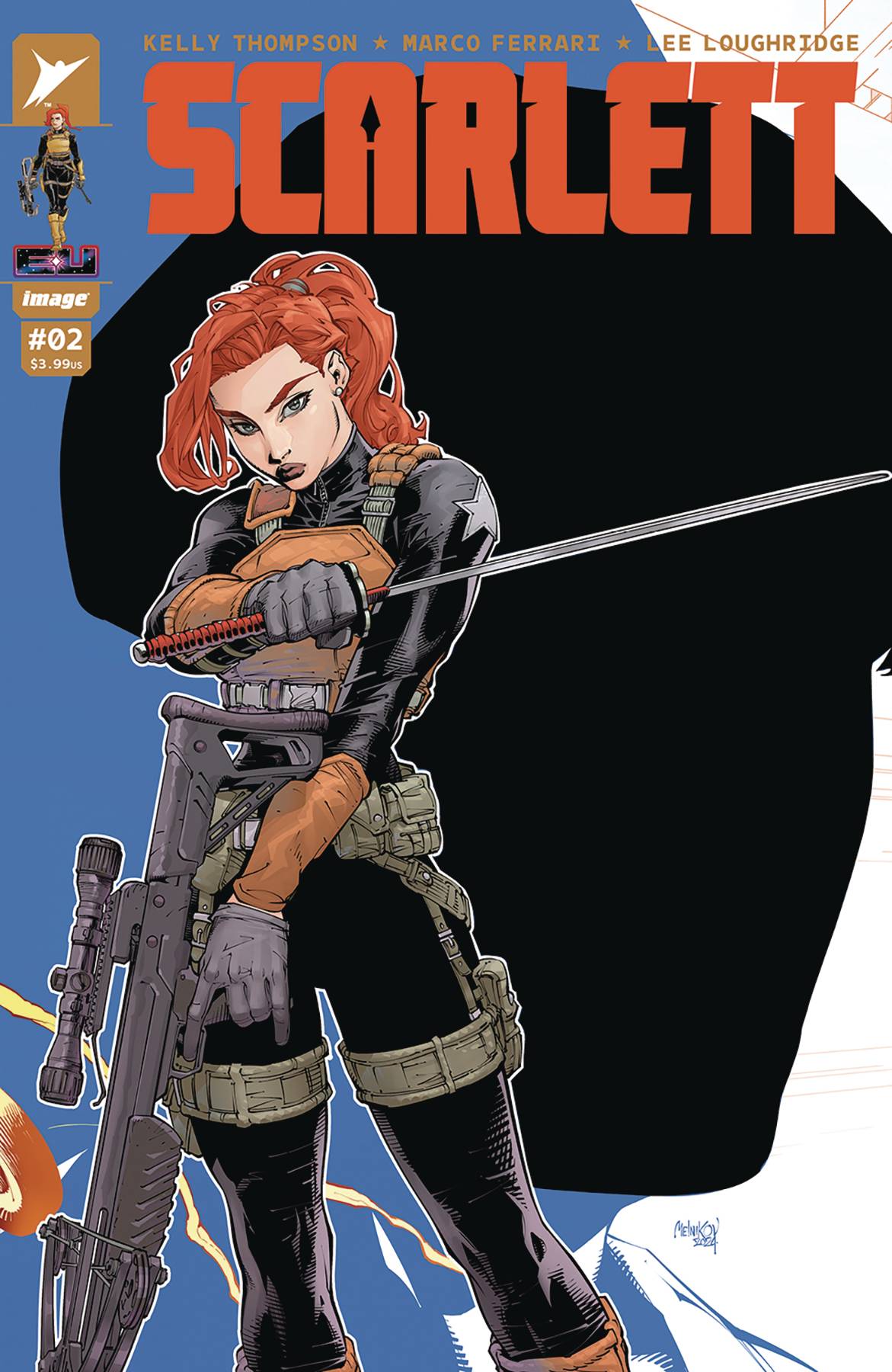SCARLETT (2024) #2 CVR C 10 COPY INCV MELNIKOV VAR