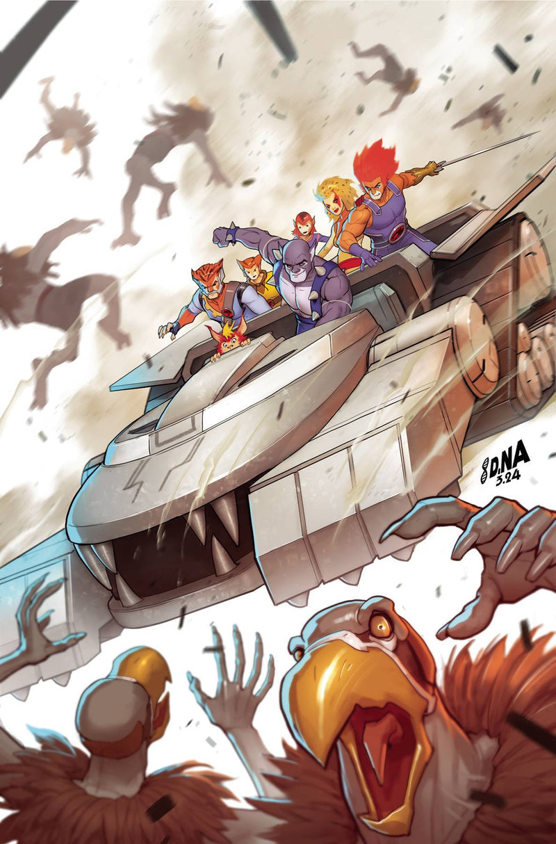 THUNDERCATS (2024) #6 CVR O 10 COPY INCV NAKAYAMA FOIL VIRGIN VAR