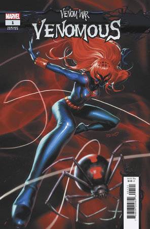 VENOM WAR VENOMOUS (2024) #1 DERRICK CHEW BLACK WIDOW VAR