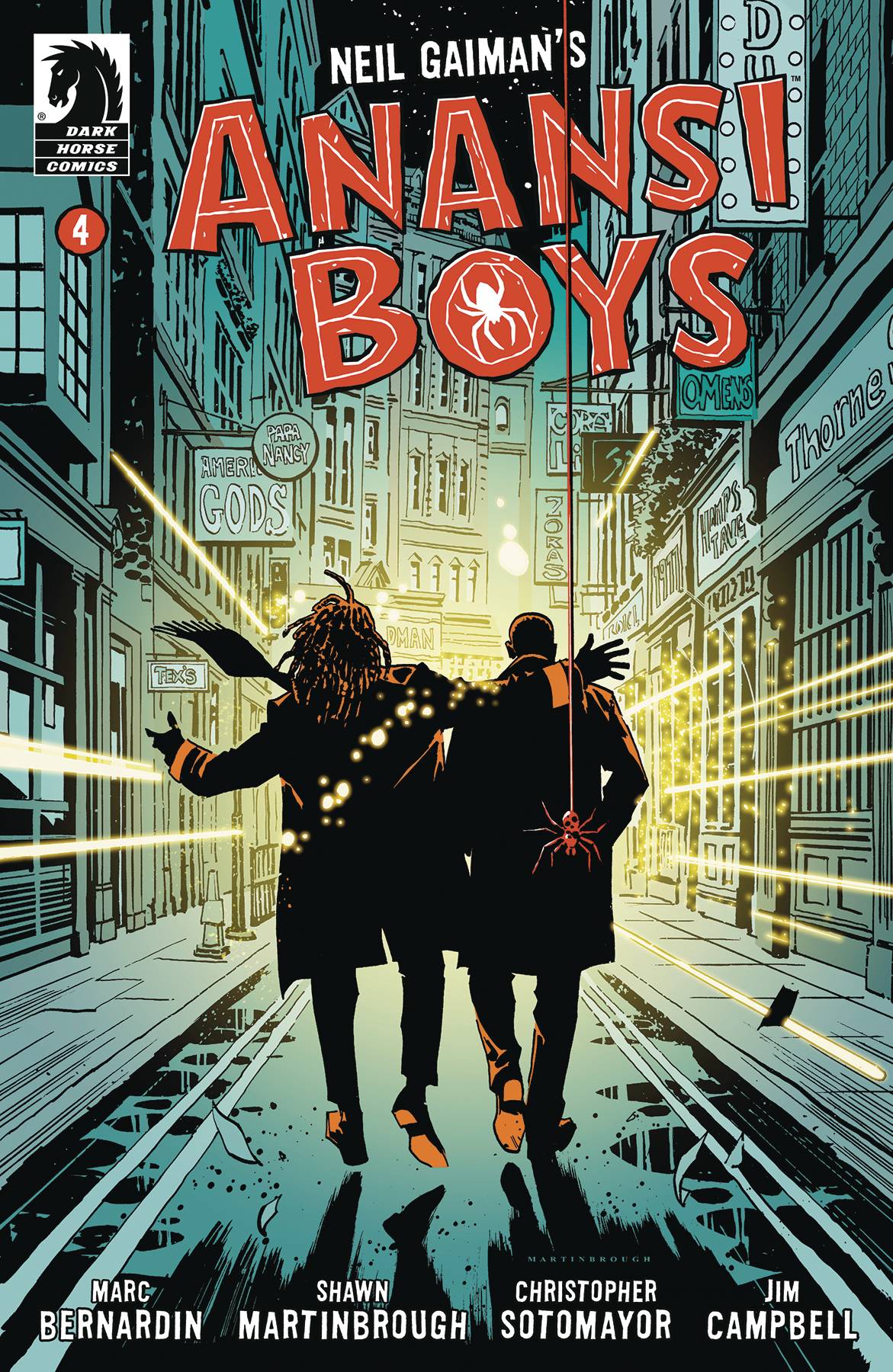 ANANSI BOYS I (2024) #4 CVR B MARTINBROUGH