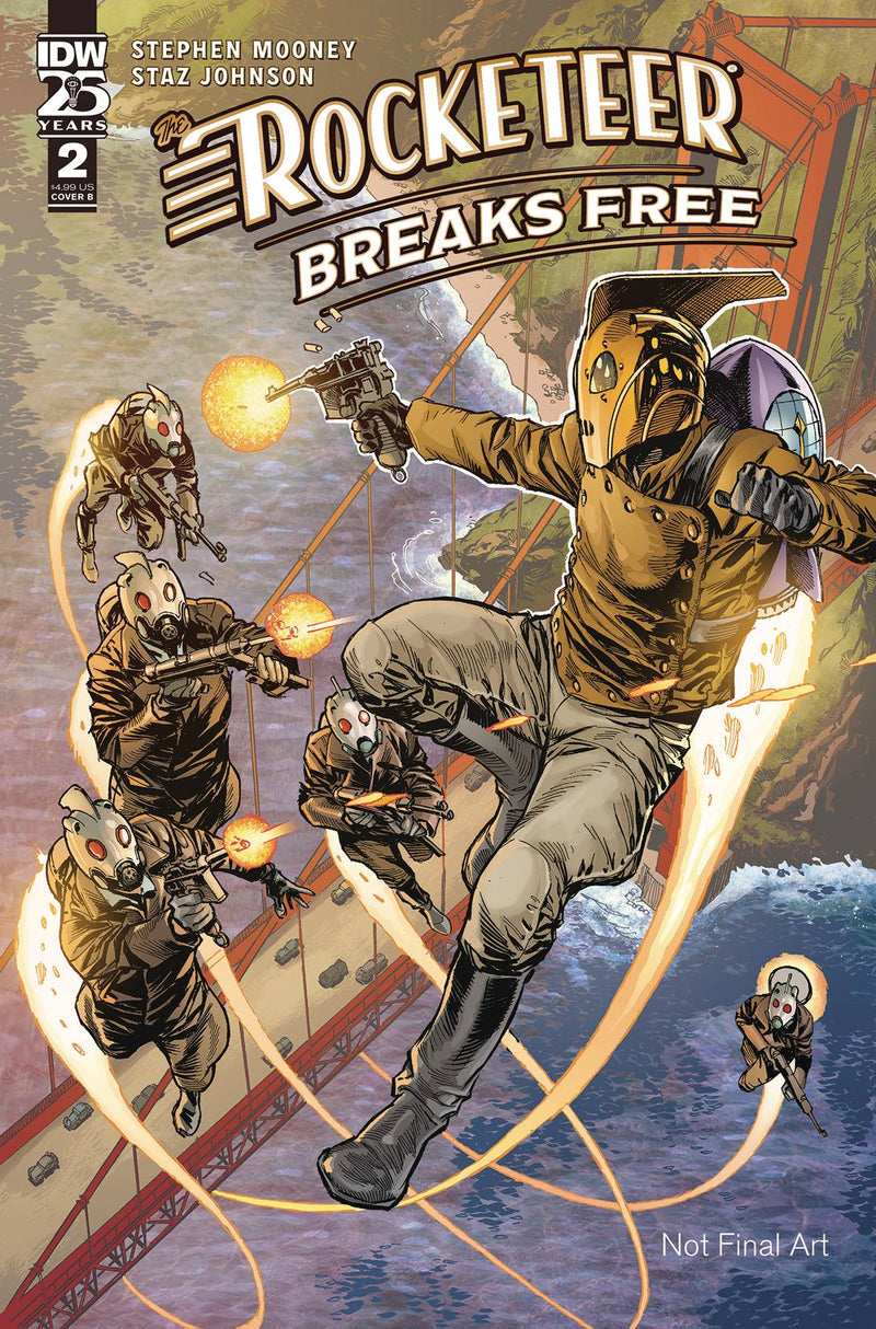 ROCKETEER BREAKS FREE (2024) #2 CVR B JOHNSON