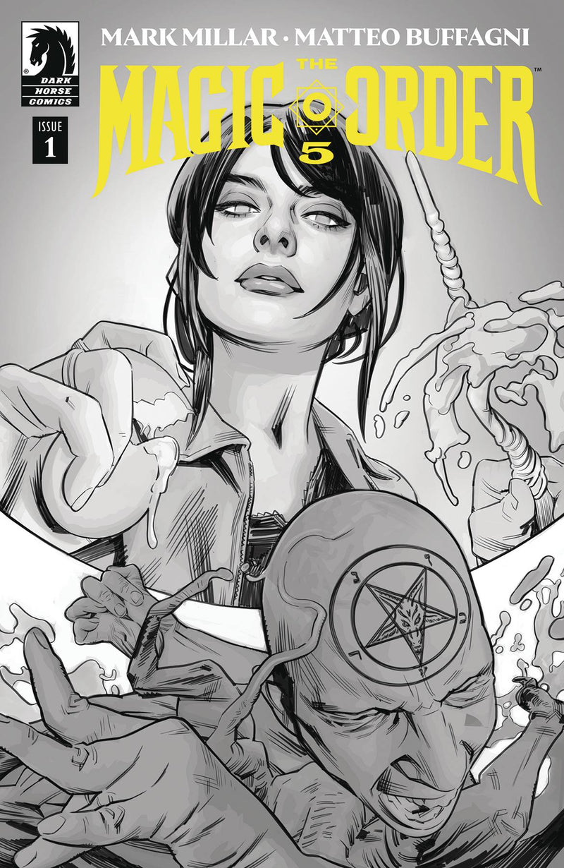 MAGIC ORDER 5 (2024) #1 CVR B BUFFAGNI B&W