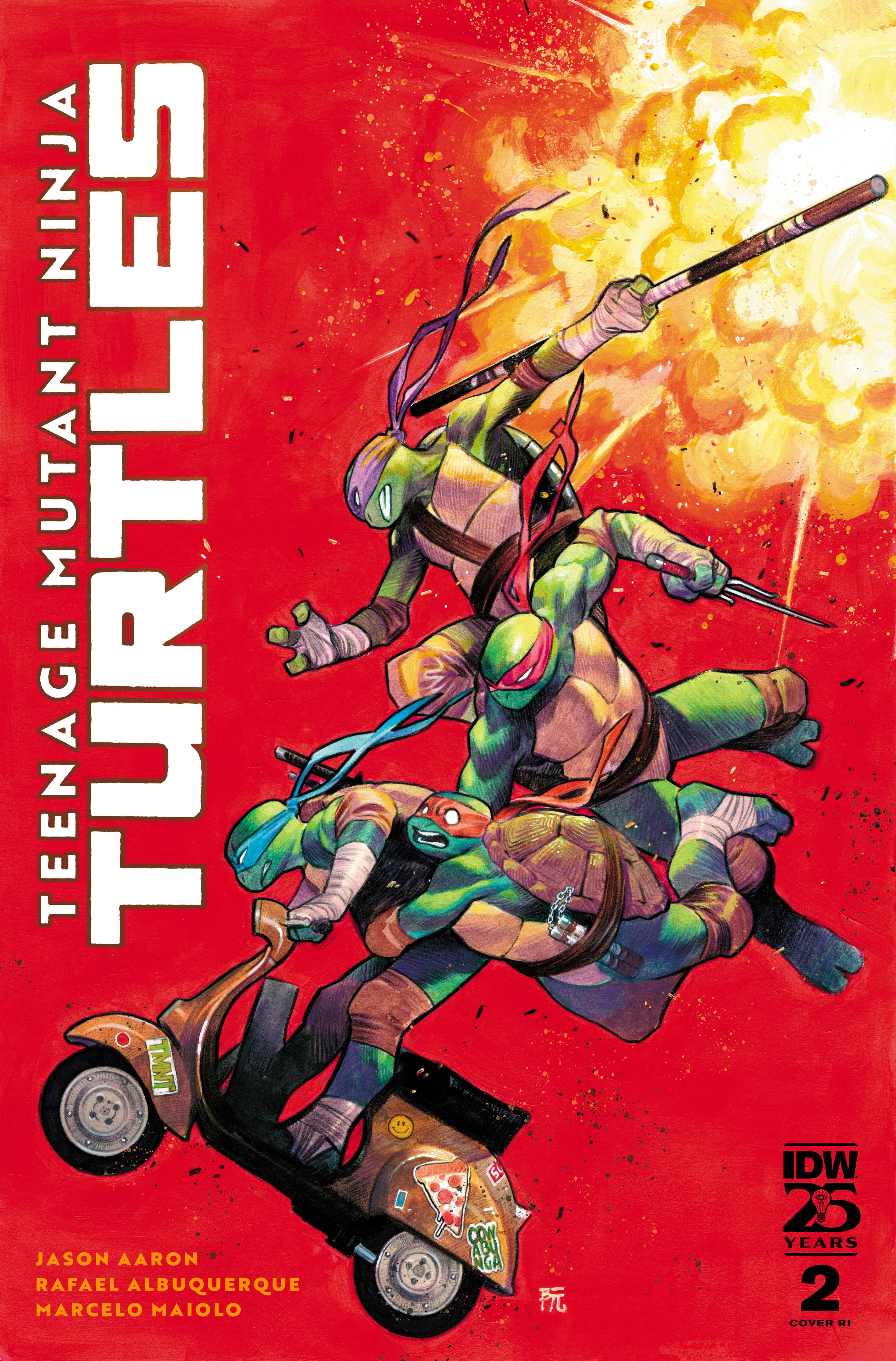 TEENAGE MUTANT NINJA TURTLES VOL 6 (2024) #2 CVR I 100 COPY RUAN INCV VAR