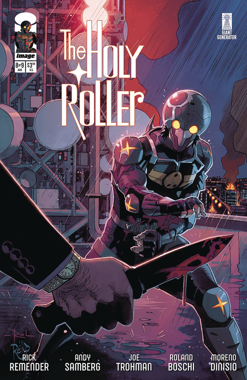 HOLY ROLLER (2023) #8 CVR A BOSCHI & DINISIO