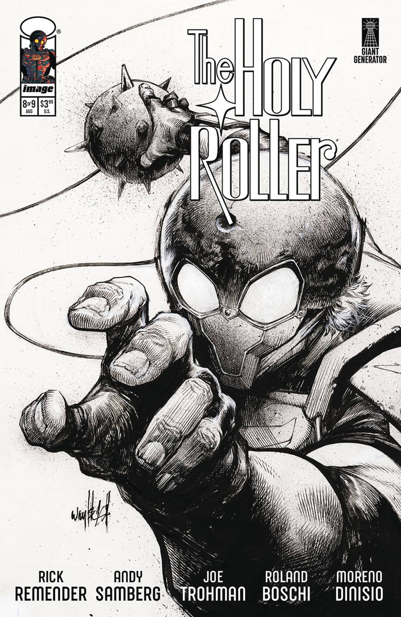 HOLY ROLLER (2023) #8 CVR B 10 COPY INCV WAYSHAK VAR