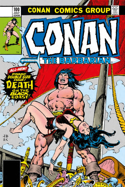 CONAN THE BARBARIAN THE ORIGINAL COMICS OMNIBUS HC VOL 04 DIRECT MARKET EDITION