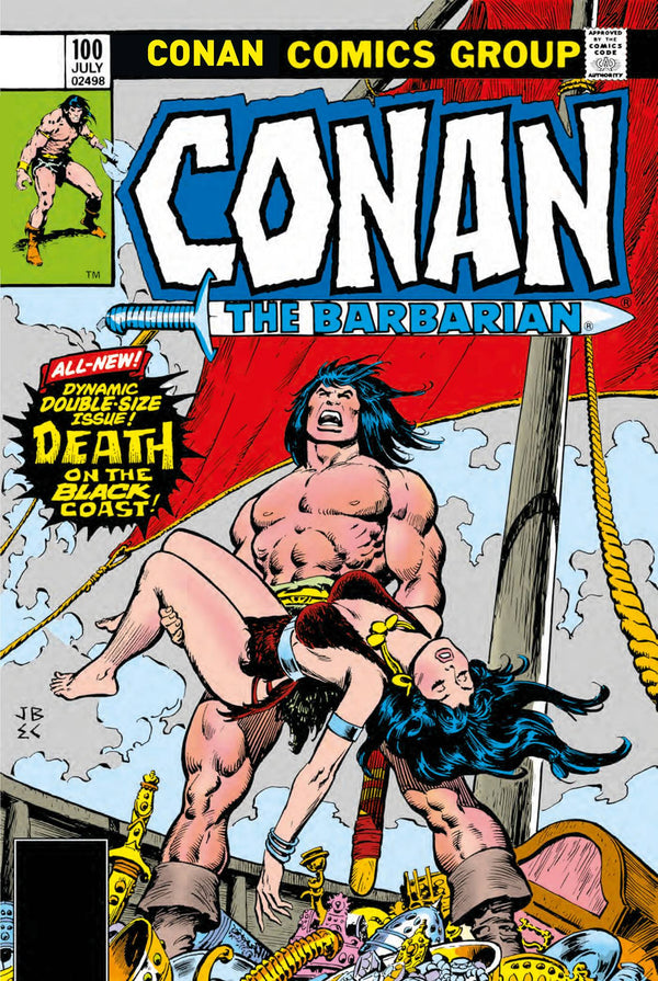 CONAN THE BARBARIAN THE ORIGINAL COMICS OMNIBUS HC VOL 04 DIRECT MARKET EDITION