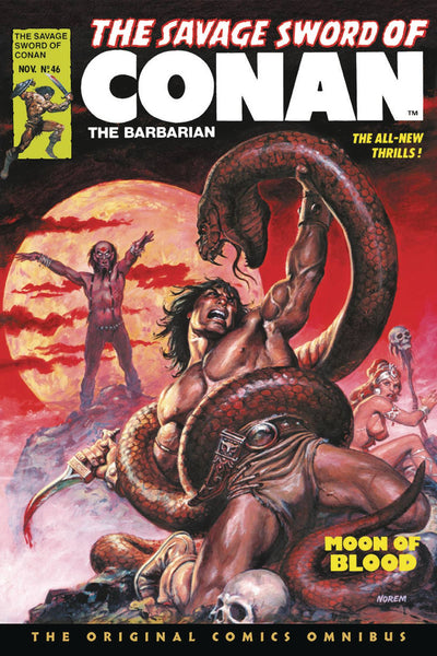 SAVAGE SWORD OF CONAN ORIGINAL COMICS OMNIBUS HC VOL 04 REGULAR EDITION