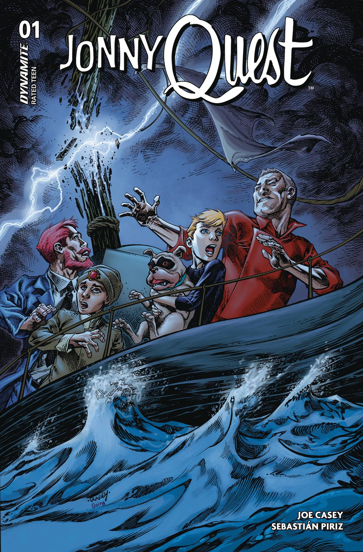 JONNY QUEST VOL 2 (2024) #1 CVR Q 15 COPY INCV RANEY FOIL VAR