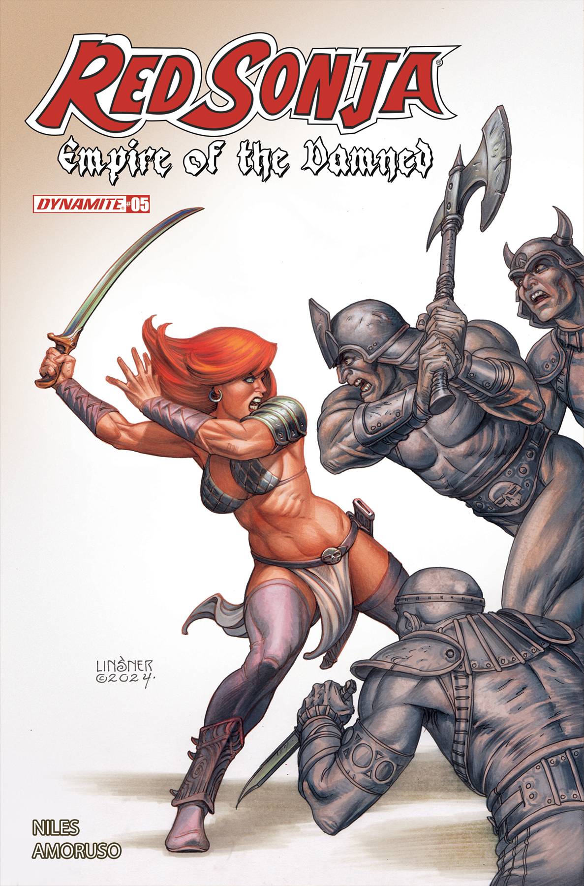 RED SONJA EMPIRE OF THE DAMNED (2024) #5 CVR B LINSNER