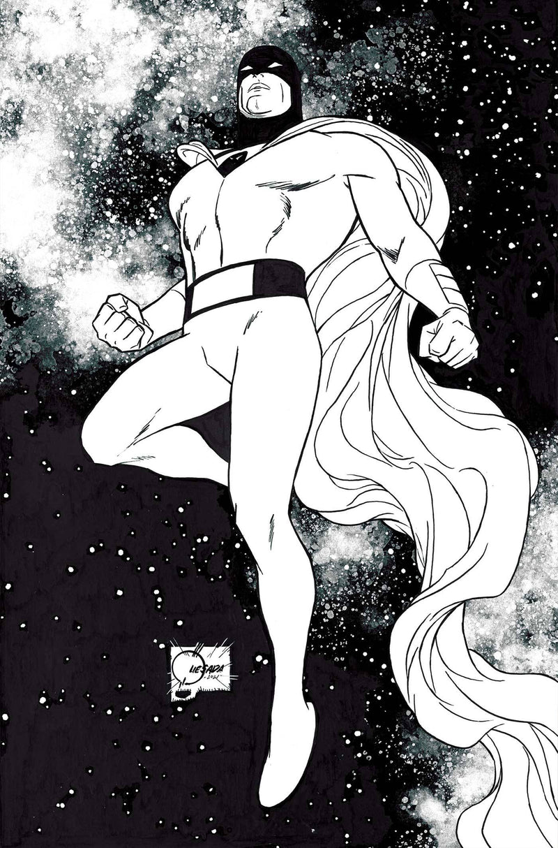 SPACE GHOST VOL 4 (2024) #2 CVR X 7 COPY FOC INCV QUESADA B&W VIRGIN VAR
