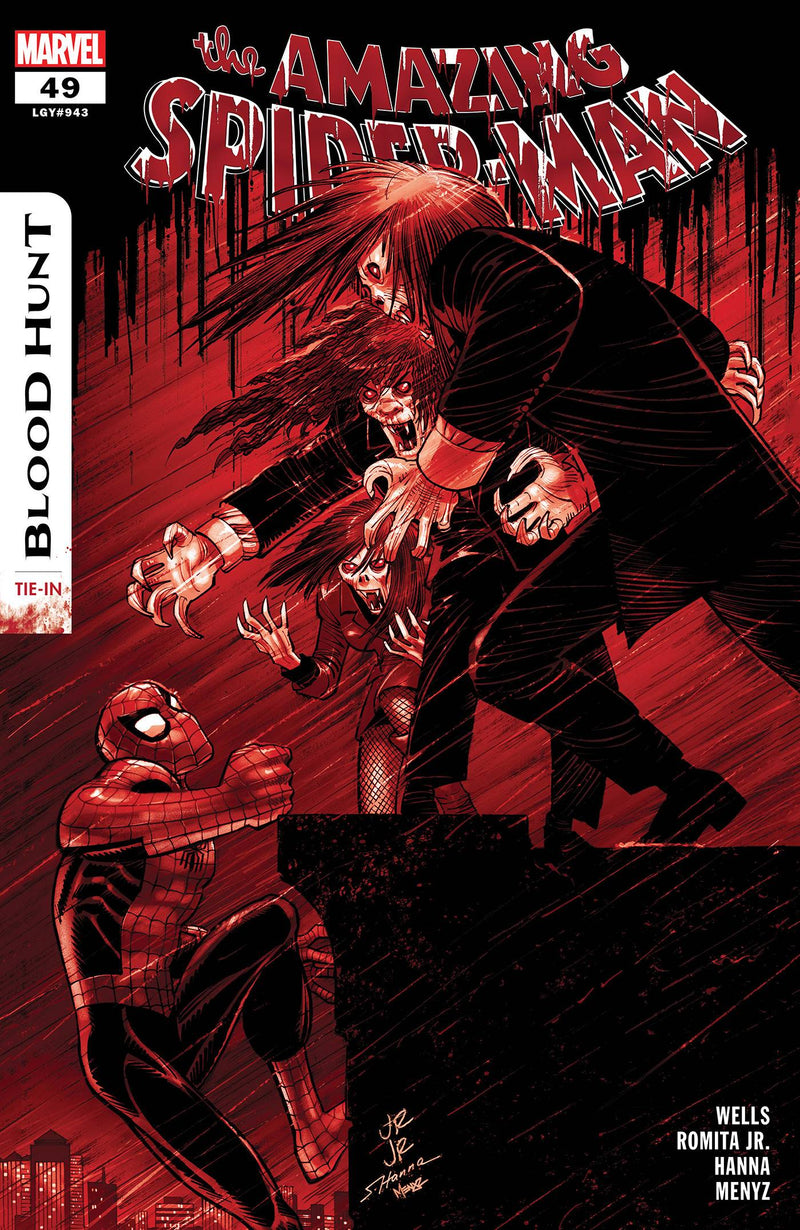 AMAZING SPIDER-MAN (2022) #49 2ND PTG JR JR. BLOOD SOAKED VAR