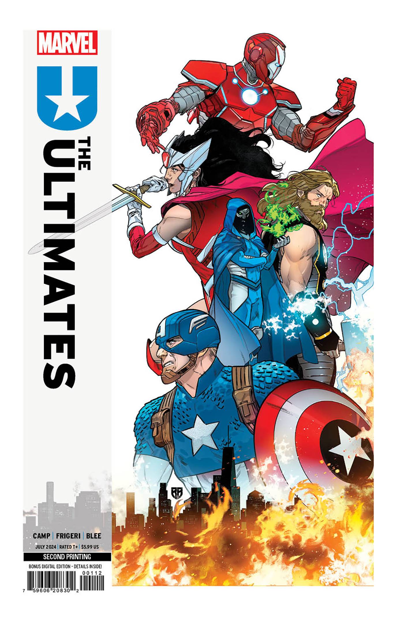 ULTIMATES VOL 5 (2024) #1 2ND PTG SILVA VAR